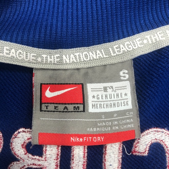 NIKE FIT CHICAGO CUBS MLB FULL ZIP UP JACKET SIZE SMALL - Picture 8 of 14